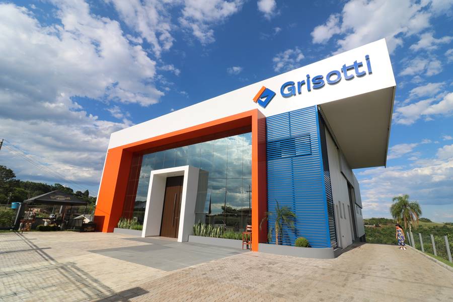 Fachada da Grisotti Vidros & Alumínios em Itapiranga
